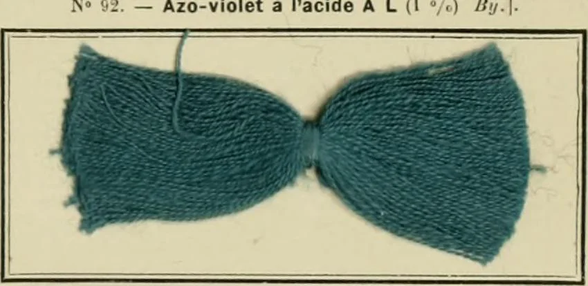 An illustration from Revue générale des mati`eres colorantes et des industries qui s'y rattachent, 1908, leaf 222