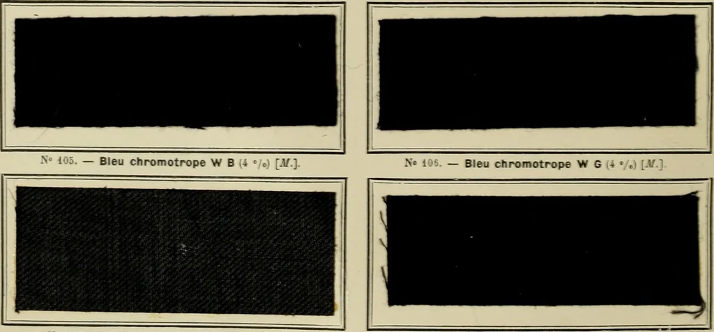 An illustration from Revue générale des mati`eres colorantes et des industries qui s'y rattachent, 1908, leaf 261