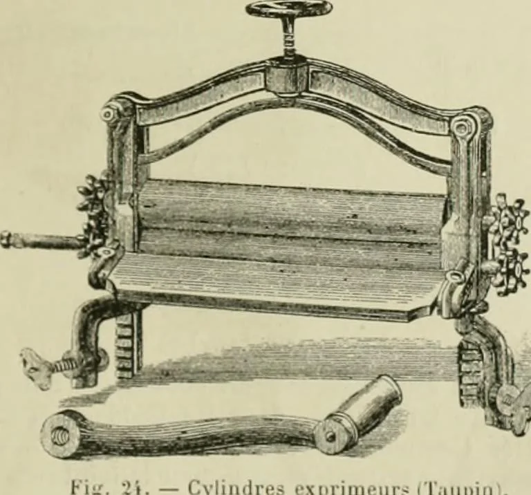 An illustration from Revue générale des mati`eres colorantes et des industries qui s'y rattachent, 1908, leaf 304