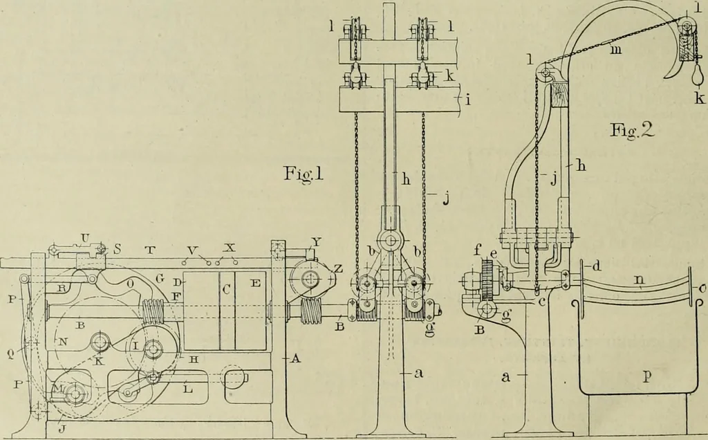 An illustration from Revue générale des mati`eres colorantes et des industries qui s'y rattachent, 1908, leaf 347