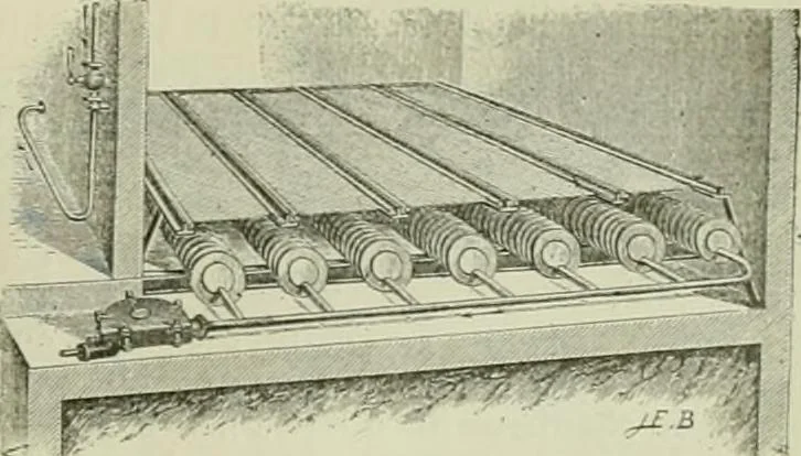 An illustration from Revue générale des mati`eres colorantes et des industries qui s'y rattachent, 1908, leaf 360