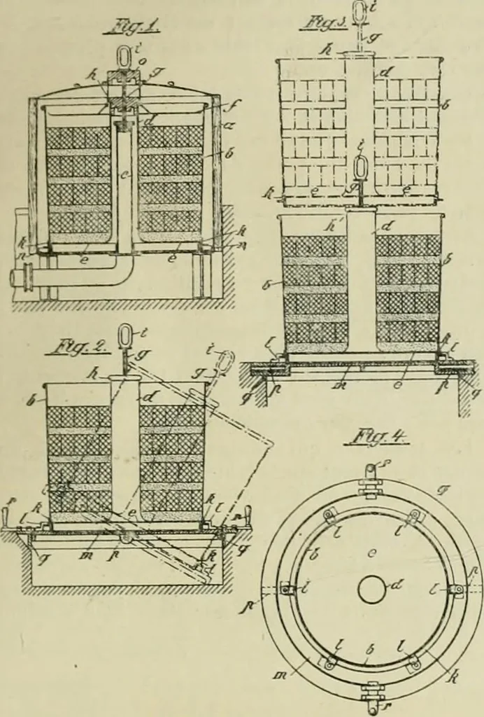 An illustration from Revue générale des mati`eres colorantes et des industries qui s'y rattachent, 1908, leaf 38