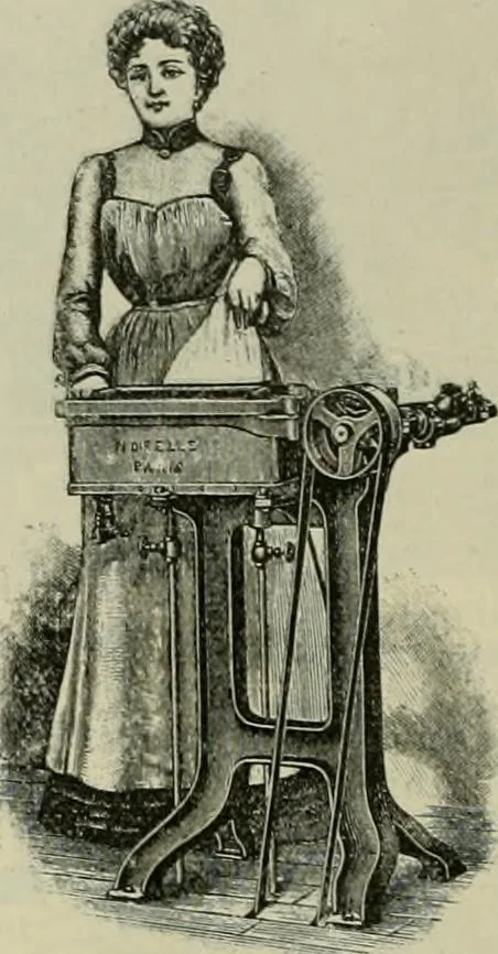 An illustration from Revue générale des mati`eres colorantes et des industries qui s'y rattachent, 1908, leaf 393