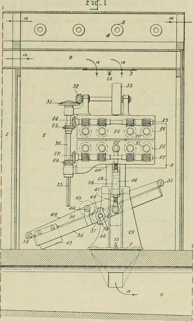 An illustration from Revue générale des mati`eres colorantes et des industries qui s'y rattachent, 1908, leaf 174