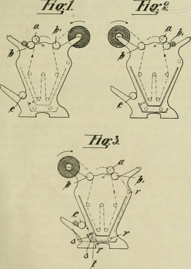 An illustration from Revue générale des mati`eres colorantes et des industries qui s'y rattachent, 1908, leaf 176