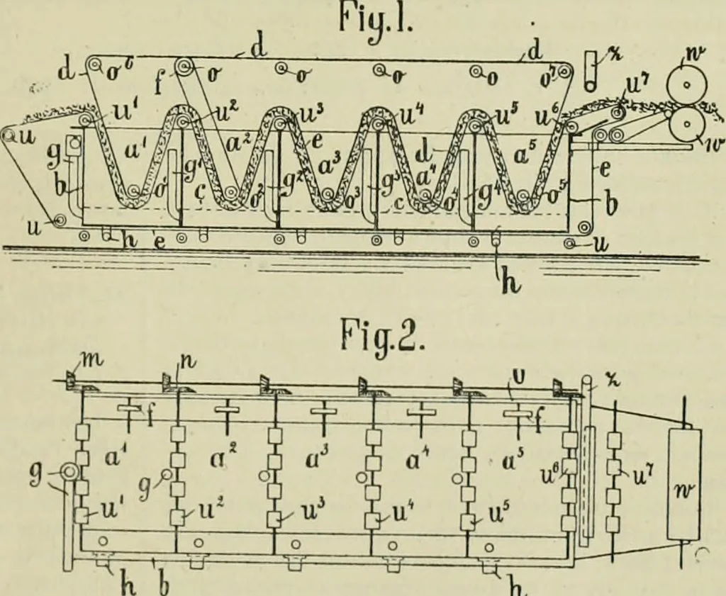 An illustration from Revue générale des mati`eres colorantes et des industries qui s'y rattachent, 1908, leaf 316