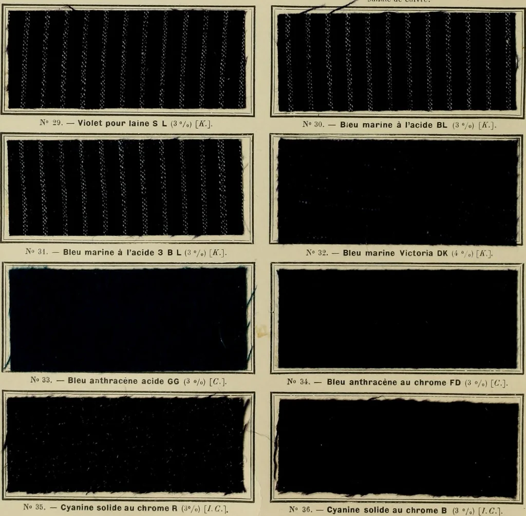 An illustration from Revue générale des mati`eres colorantes et des industries qui s'y rattachent, 1908, leaf 85
