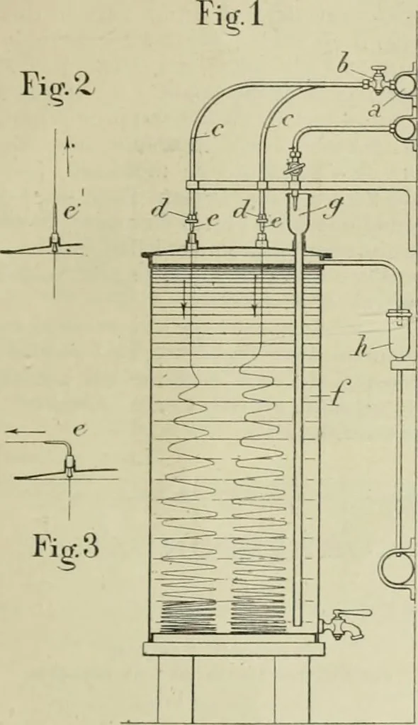 An illustration from Revue générale des mati`eres colorantes et des industries qui s'y rattachent, 1908, leaf 108