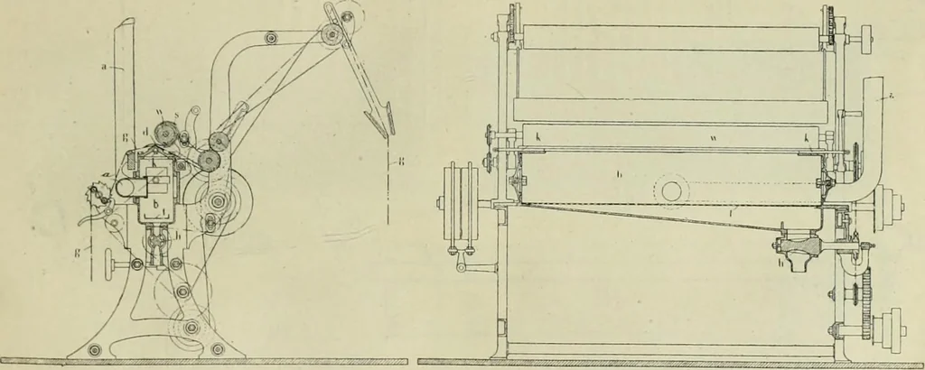 An illustration from Revue générale des mati`eres colorantes et des industries qui s'y rattachent, 1908, leaf 126