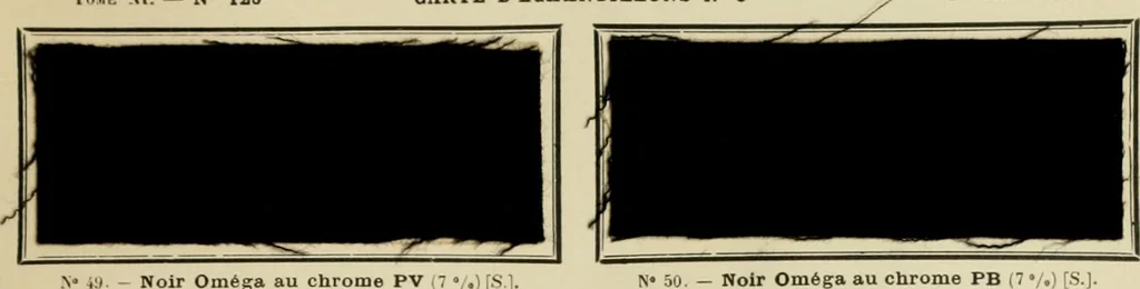 An illustration from Revue générale des mati`eres colorantes et des industries qui s'y rattachent, 1908, leaf 154