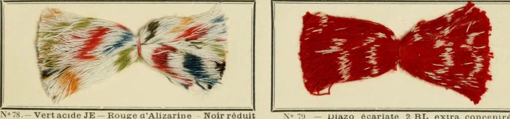 An illustration from Revue générale des mati`eres colorantes et des industries qui s'y rattachent, 1908, leaf 212