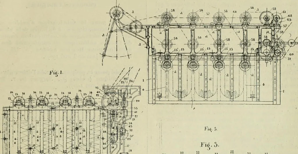 An illustration from Revue générale des mati`eres colorantes et des industries qui s'y rattachent, 1908, leaf 278