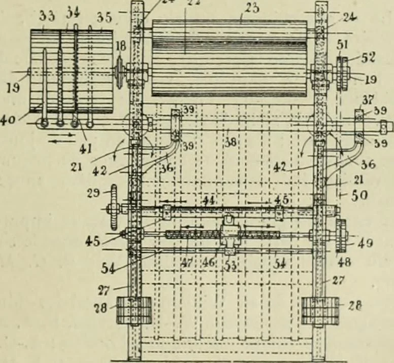 An illustration from Revue générale des mati`eres colorantes et des industries qui s'y rattachent, 1908, leaf 278