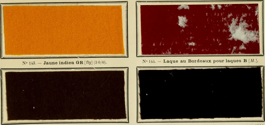 An illustration from Revue générale des mati`eres colorantes et des industries qui s'y rattachent, 1908, leaf 394