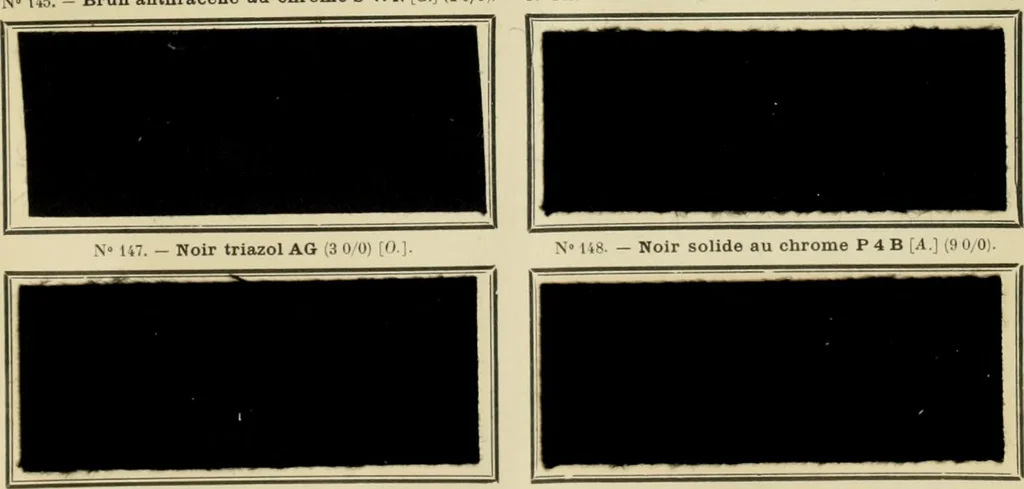 An illustration from Revue générale des mati`eres colorantes et des industries qui s'y rattachent, 1908, leaf 394