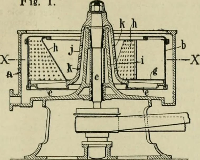 An illustration from Revue générale des mati`eres colorantes et des industries qui s'y rattachent, 1908, leaf 410