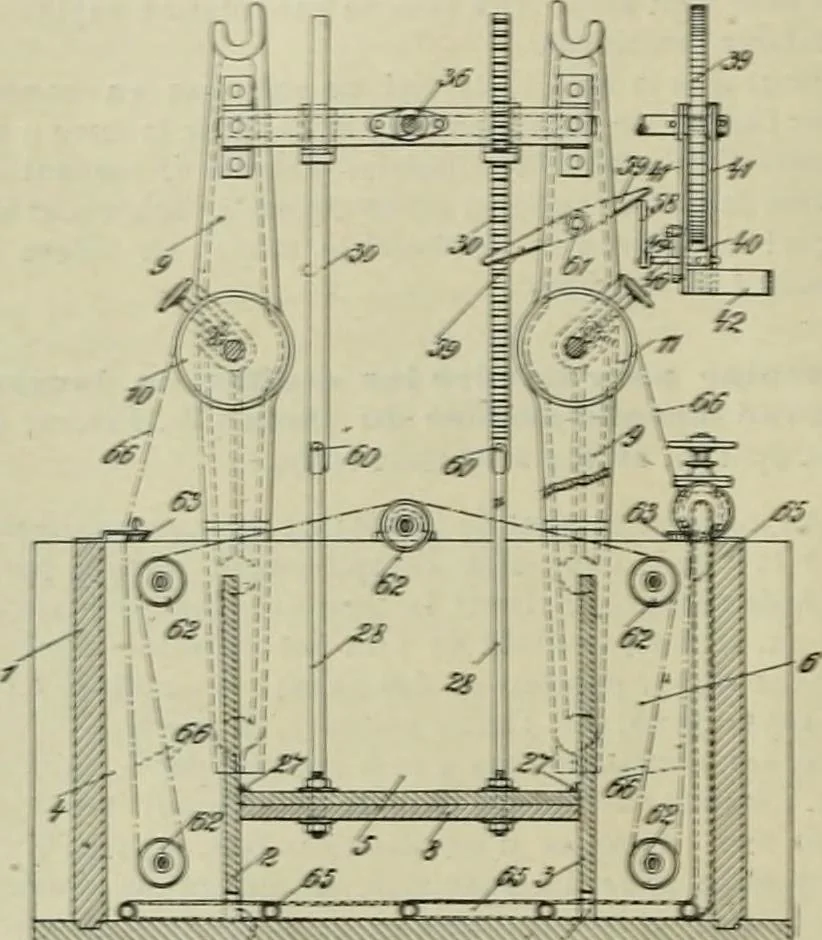 An illustration from Revue générale des mati`eres colorantes et des industries qui s'y rattachent, 1908, leaf 411