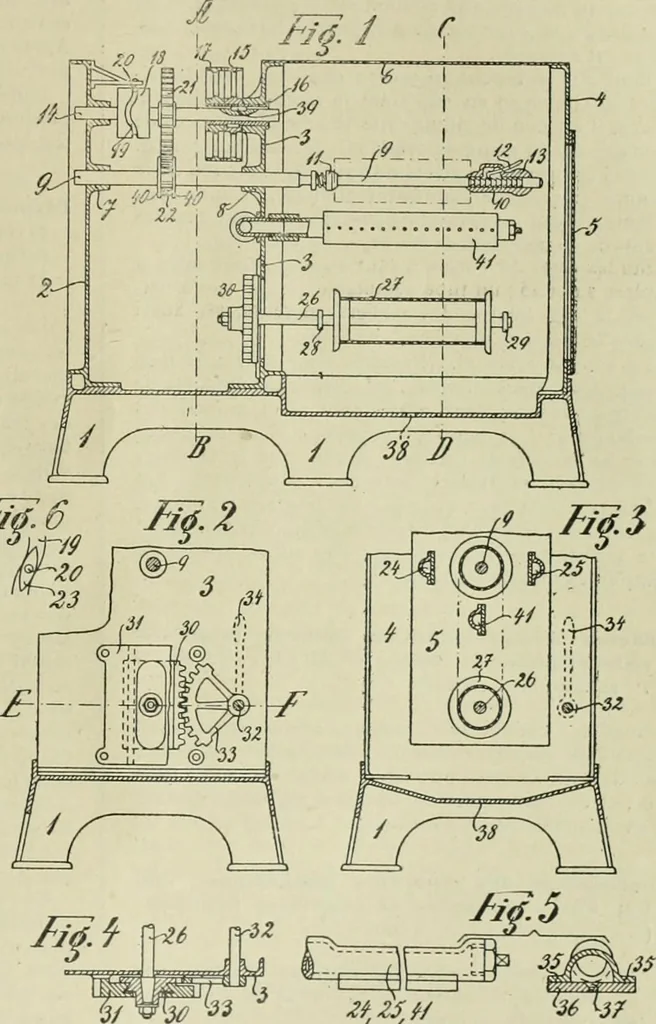 An illustration from Revue générale des mati`eres colorantes et des industries qui s'y rattachent, 1908, leaf 414