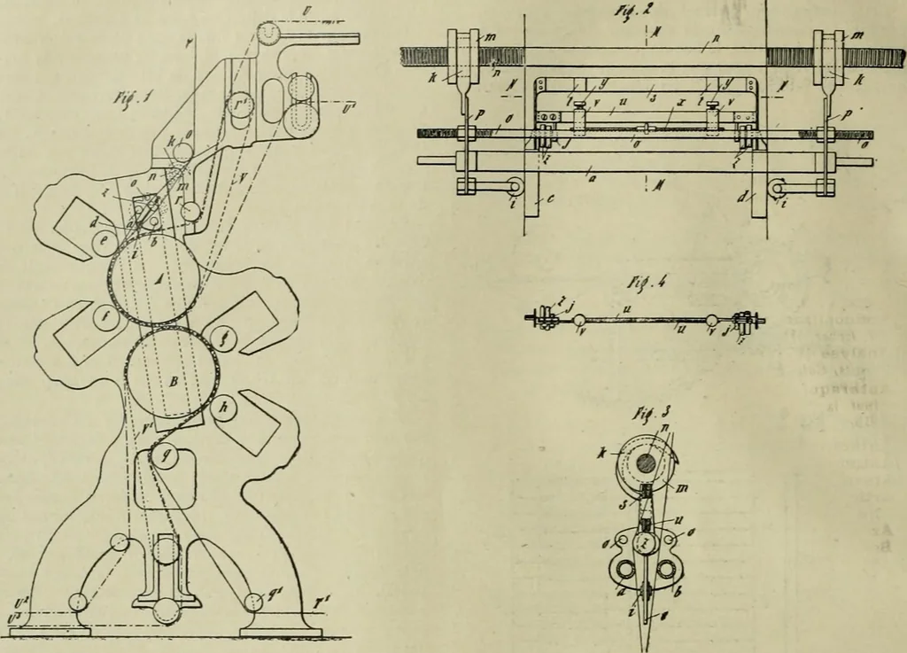 An illustration from Revue générale des mati`eres colorantes et des industries qui s'y rattachent, 1908, leaf 417