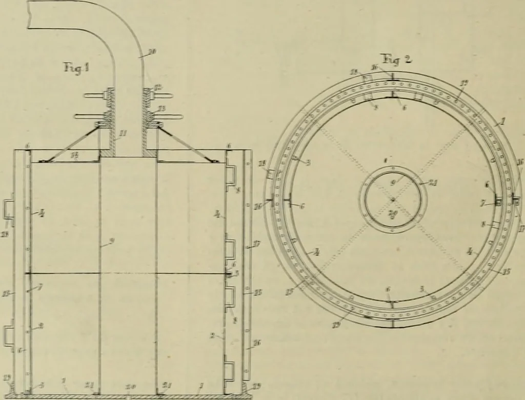 An illustration from Revue générale des mati`eres colorantes et des industries qui s'y rattachent, 1908, leaf 67