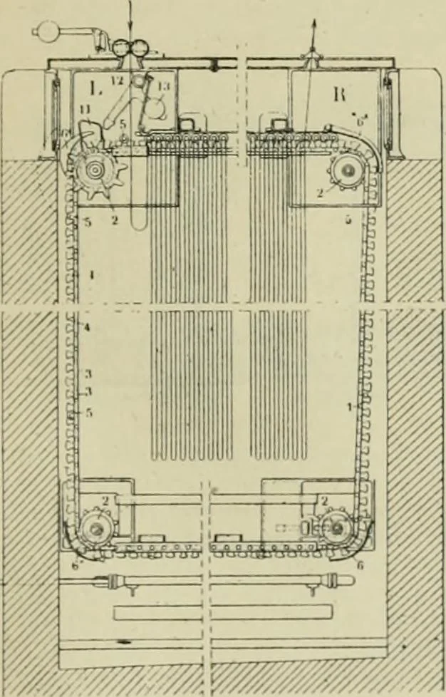 An illustration from Revue générale des mati`eres colorantes et des industries qui s'y rattachent, 1908, leaf 72