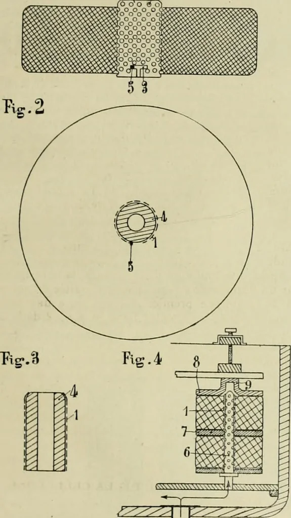 An illustration from Revue générale des matières colorantes et de leurs applications aux textiles, 1908, leaf 110