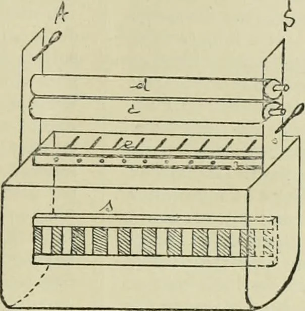 An illustration from Revue générale des matières colorantes et de leurs applications aux textiles, 1908, leaf 18