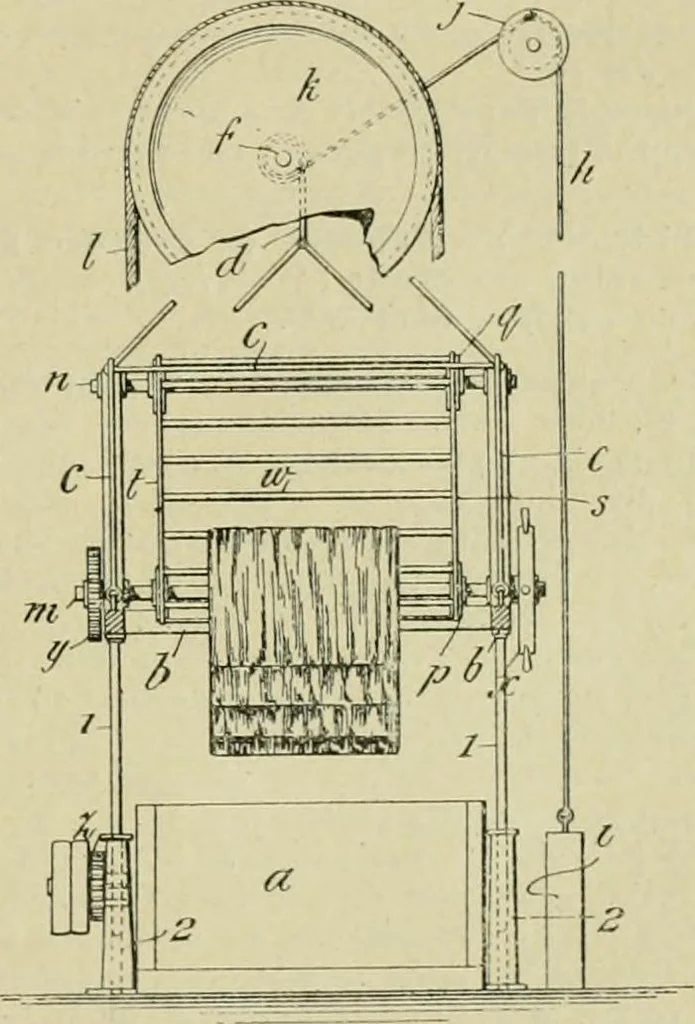 An illustration from Revue générale des matières colorantes et de leurs applications aux textiles, 1908, leaf 182