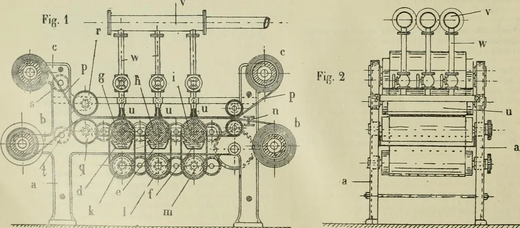 An illustration from Revue générale des matières colorantes et de leurs applications aux textiles, 1908, leaf 347