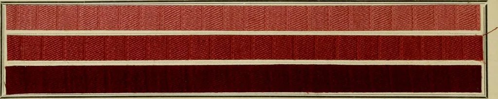 An illustration from Revue générale des matières colorantes et de leurs applications aux textiles, 1908, leaf 379
