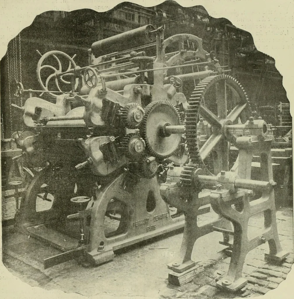 An illustration from Revue générale des matières colorantes et de leurs applications aux textiles, 1908, leaf 410