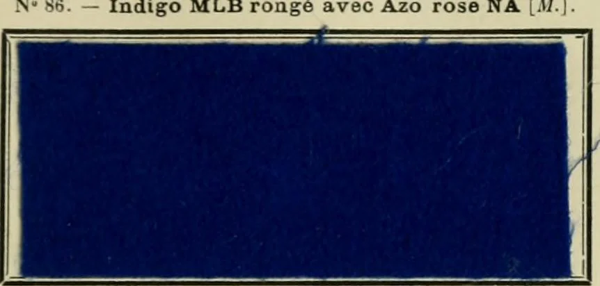 An illustration from Revue générale des matières colorantes et de leurs applications aux textiles, 1908, leaf 222