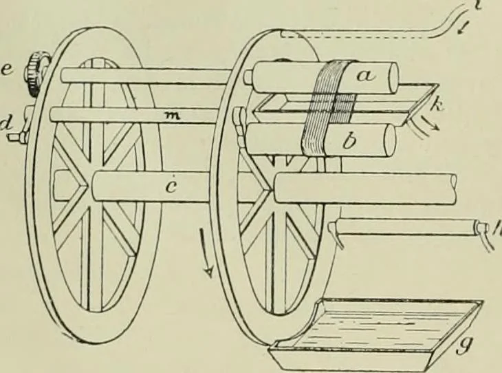 An illustration from Revue générale des matières colorantes et de leurs applications aux textiles, 1908, leaf 23