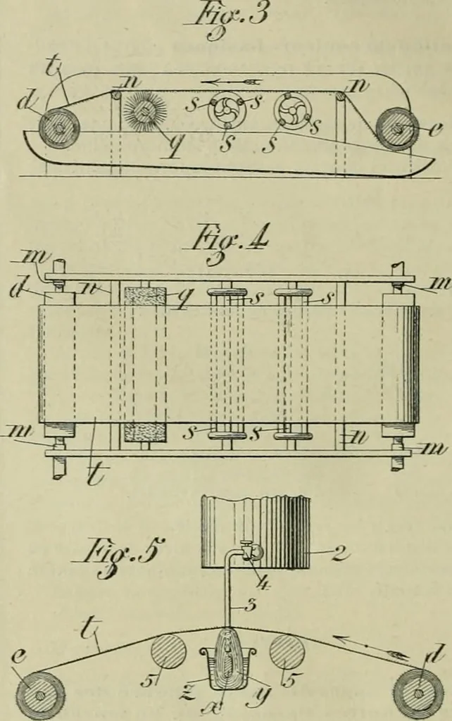 An illustration from Revue générale des matières colorantes et de leurs applications aux textiles, 1908, leaf 241
