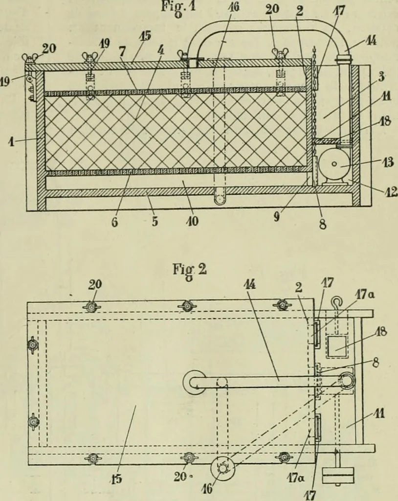 An illustration from Revue générale des matières colorantes et de leurs applications aux textiles, 1908, leaf 244