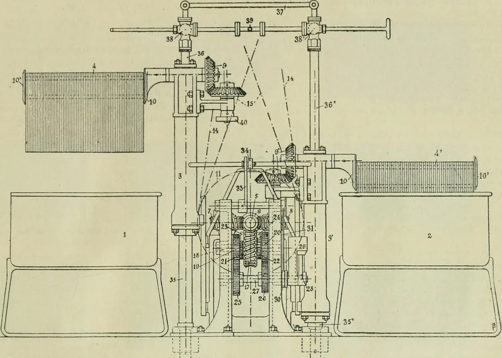 An illustration from Revue générale des matières colorantes et de leurs applications aux textiles, 1908, leaf 246