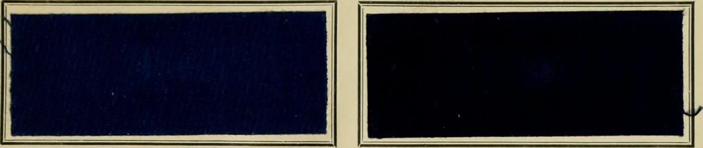 An illustration from Revue générale des matières colorantes et de leurs applications aux textiles, 1908, leaf 78