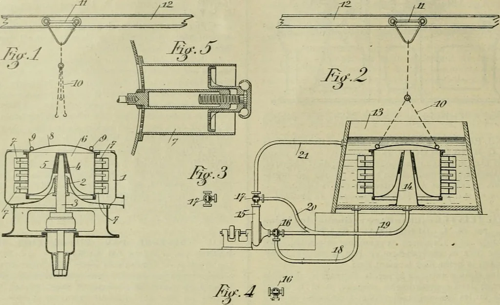 An illustration from Revue générale des matières colorantes et de leurs applications aux textiles, 1908, leaf 101