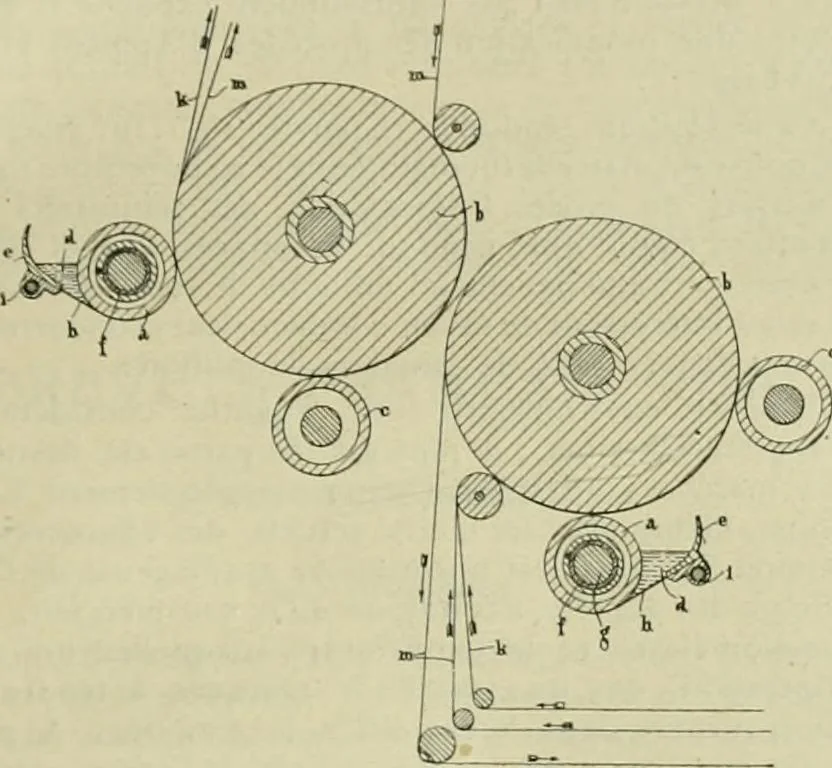An illustration from Revue générale des matières colorantes et de leurs applications aux textiles, 1908, leaf 104