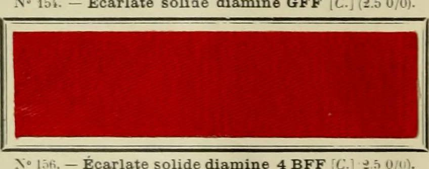 An illustration from Revue générale des matières colorantes et de leurs applications aux textiles, 1908, leaf 263