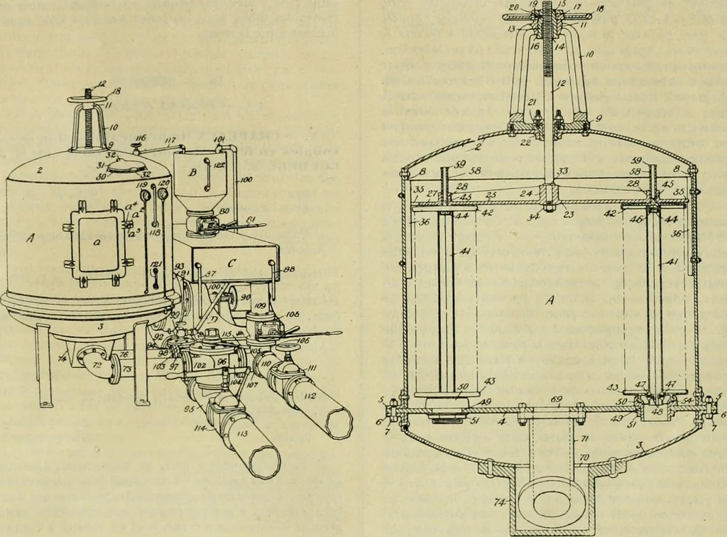 An illustration from Revue générale des matières colorantes et de leurs applications aux textiles, 1908, leaf 302