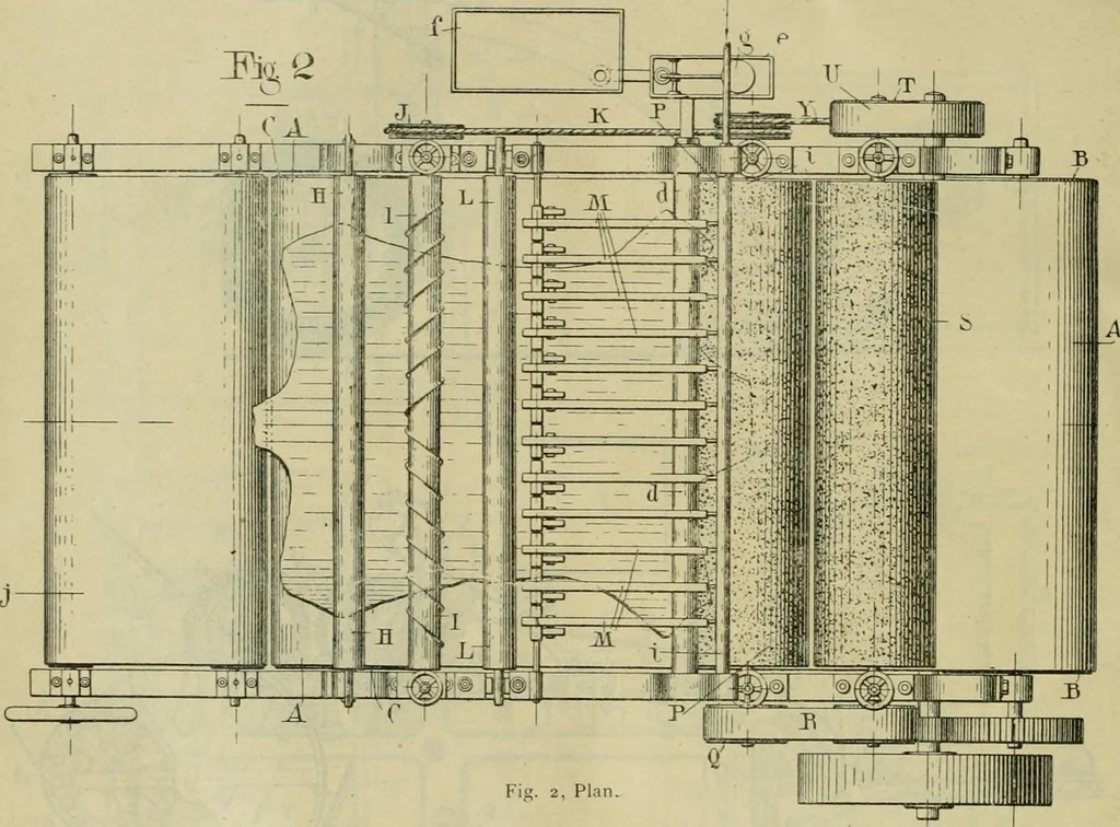 An illustration from Revue générale des matières colorantes et de leurs applications aux textiles, 1908, leaf 335