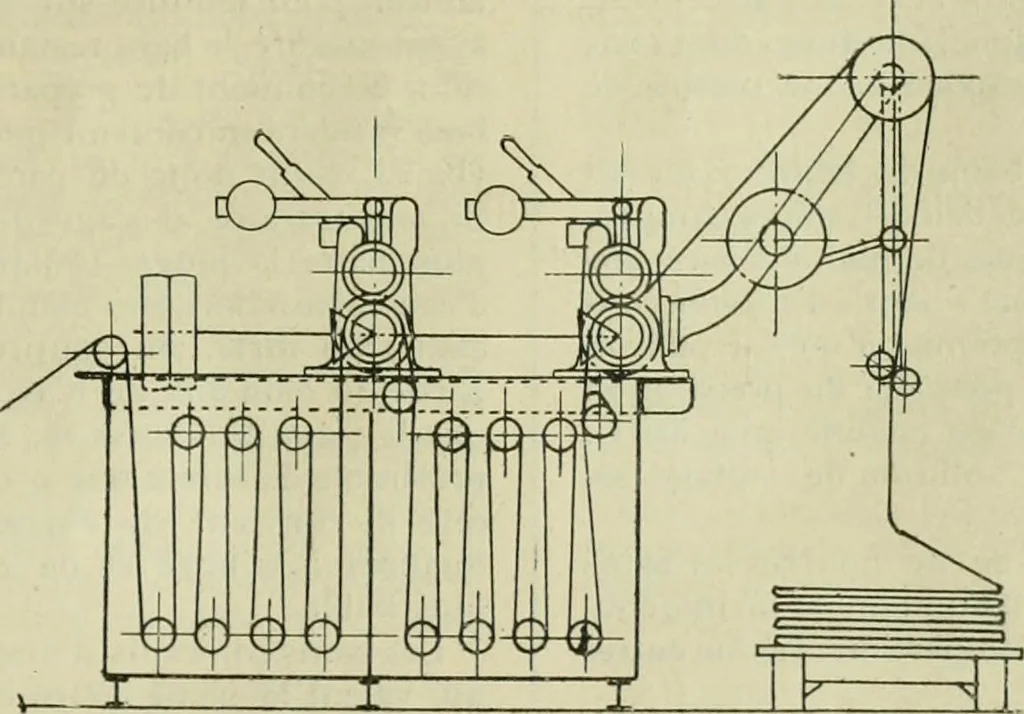 An illustration from Revue générale des matières colorantes et de leurs applications aux textiles, 1908, leaf 344