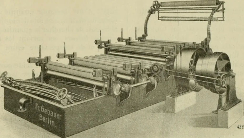 An illustration from Revue générale des matières colorantes et de leurs applications aux textiles, 1908, leaf 348