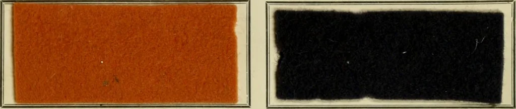 An illustration from Revue générale des matières colorantes et de leurs applications aux textiles, 1908, leaf 68