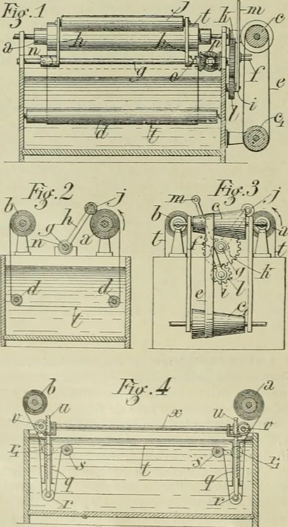 An illustration from Revue générale des matières colorantes et de leurs applications aux textiles, 1908, leaf 99