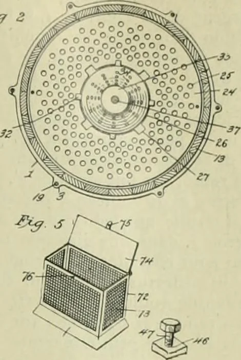 An illustration from Revue générale des matières colorantes et de leurs applications aux textiles, 1908, leaf 124