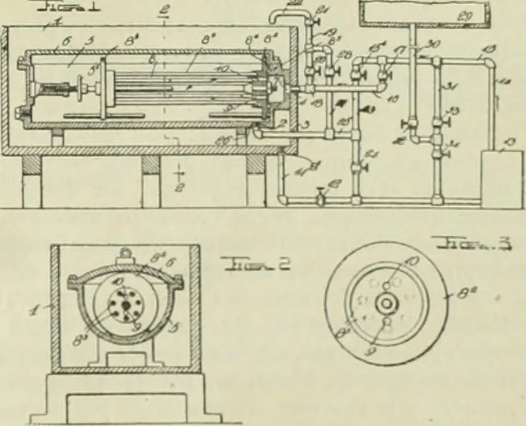 An illustration from Revue générale des matières colorantes et de leurs applications aux textiles, 1908, leaf 250