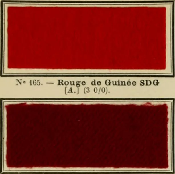 An illustration from Revue générale des matières colorantes et de leurs applications aux textiles, 1908, leaf 302