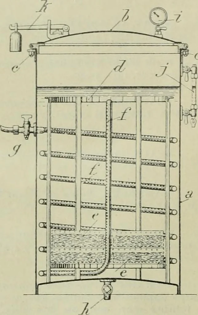 An illustration from Revue générale des matières colorantes et de leurs applications aux textiles, 1908, leaf 357